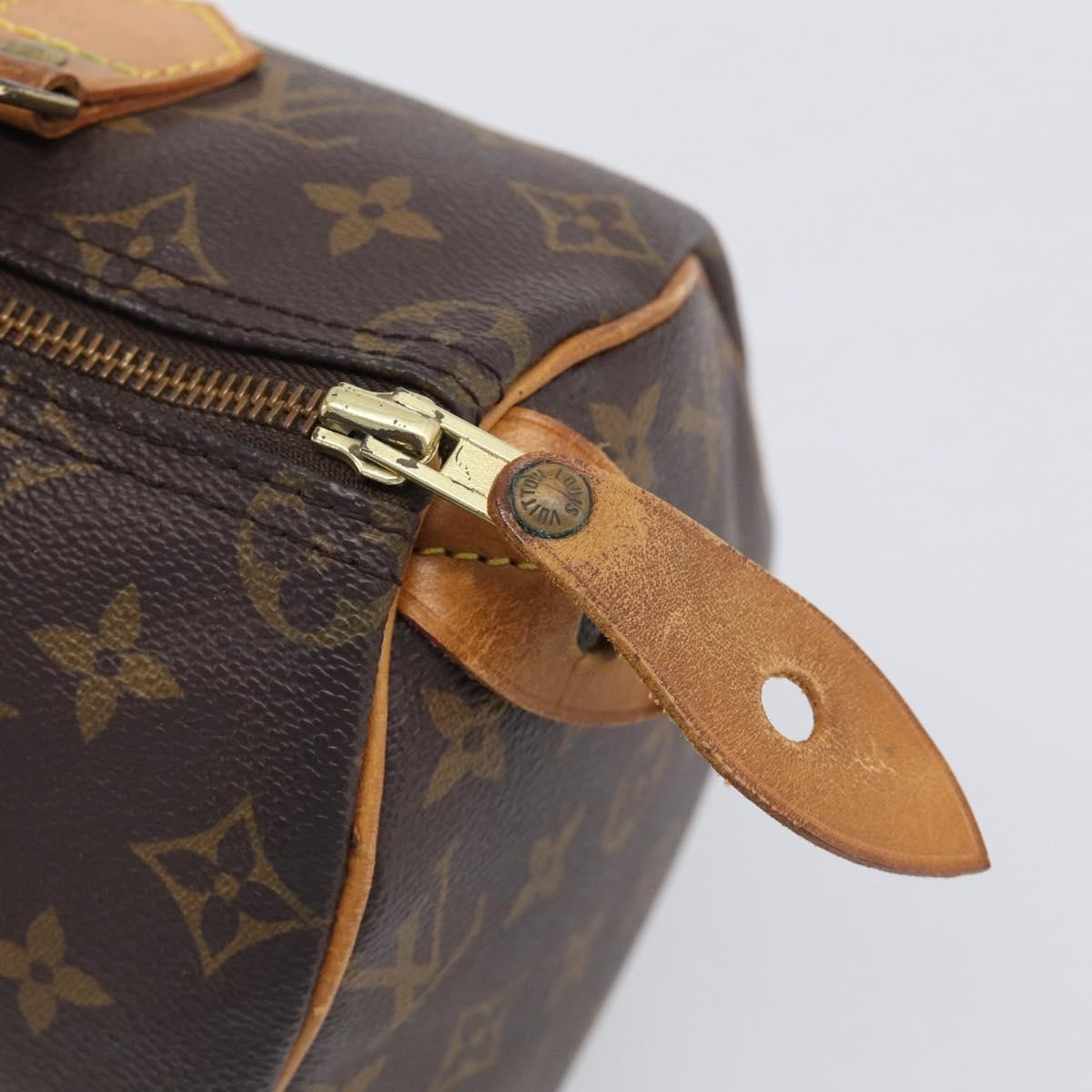 Louis Vuitton Speedy Monogram Canvas, Brown, Canvas, Handbag