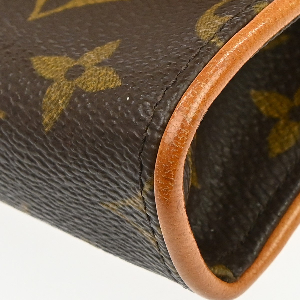 Louis Vuitton Florentine Monogram, Brown, Canvas, Clutch