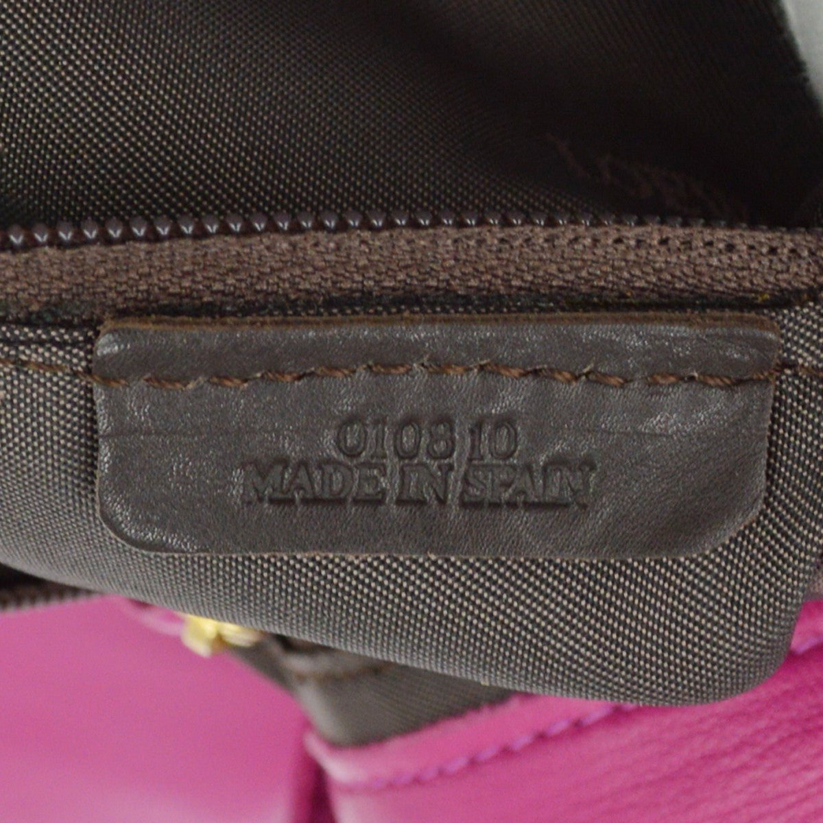 Loewe Anagram Logo Nappa Aire Hand Leather, Pink, Leather, Handbag