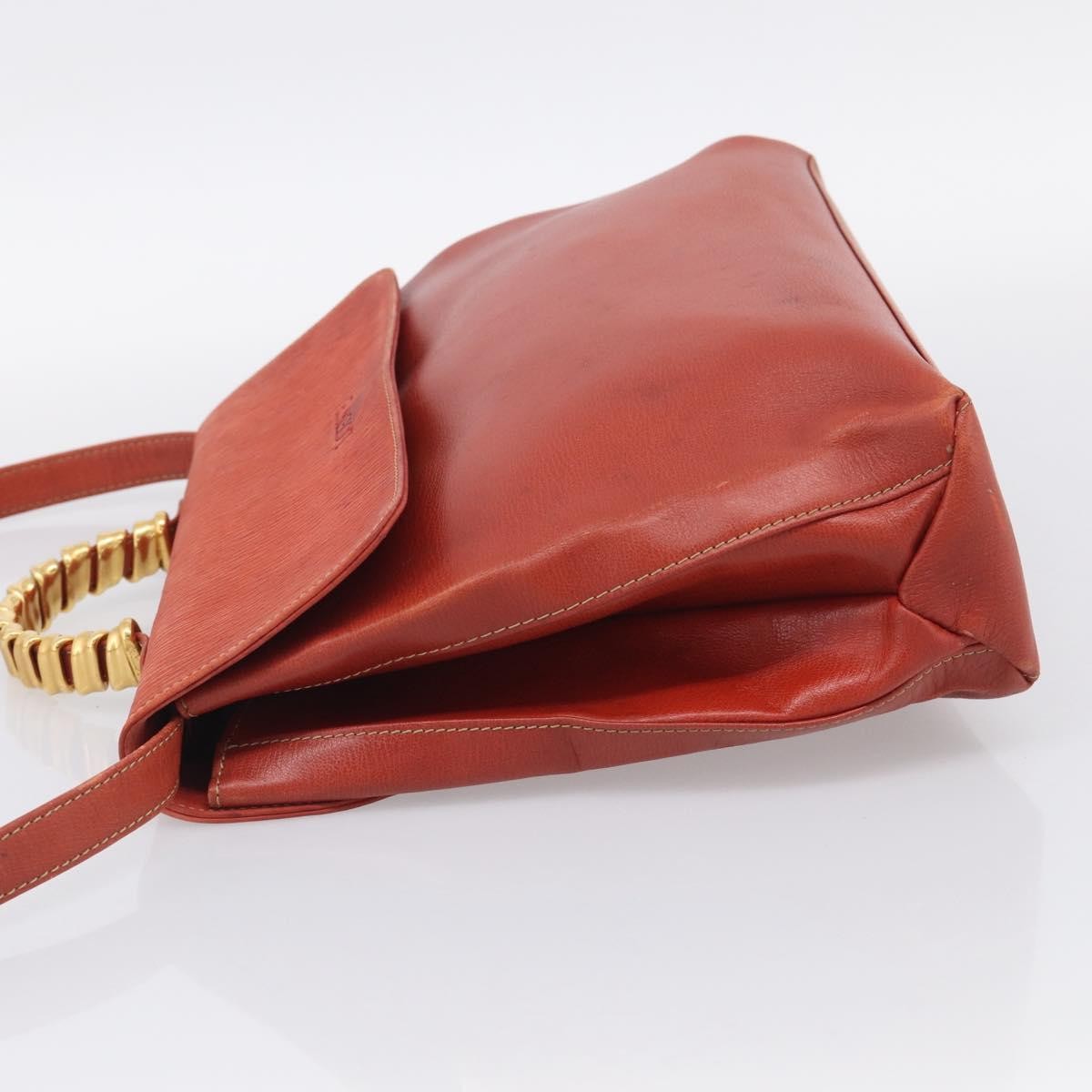Loewe Vintage Velazquez Top Handle Leather, Orange, Leather, Handbag