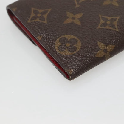 Louis Vuitton Emilie Monogram Canvas, Red, Canvas, Wallet