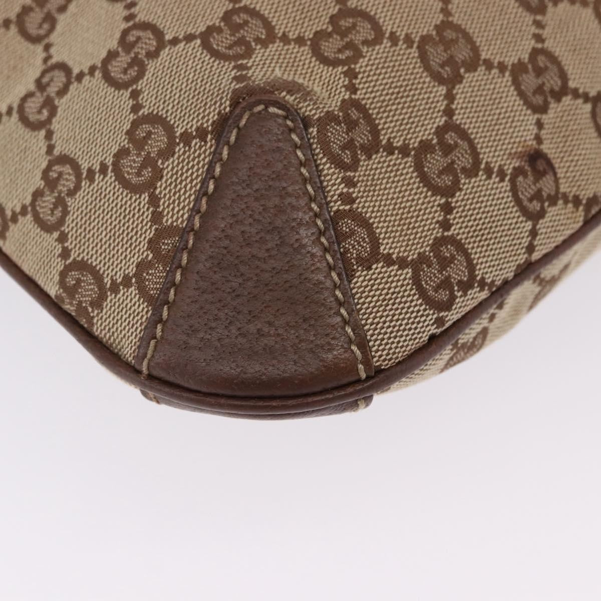 Gucci Horsebit Hobo GG Canvas, Beige, Canvas, Handbag