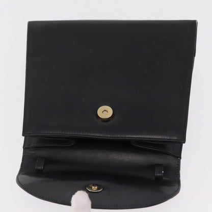 Salvatore Ferragamo Vintage Top handle Leather, Black, Leather, Handbag