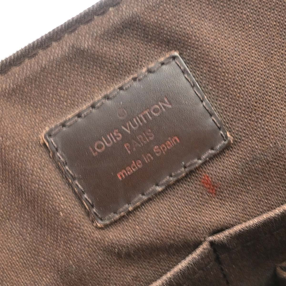 Louis Vuitton District Messenger Damier Ebene, Brown, Canvas, Shoulder Bag
