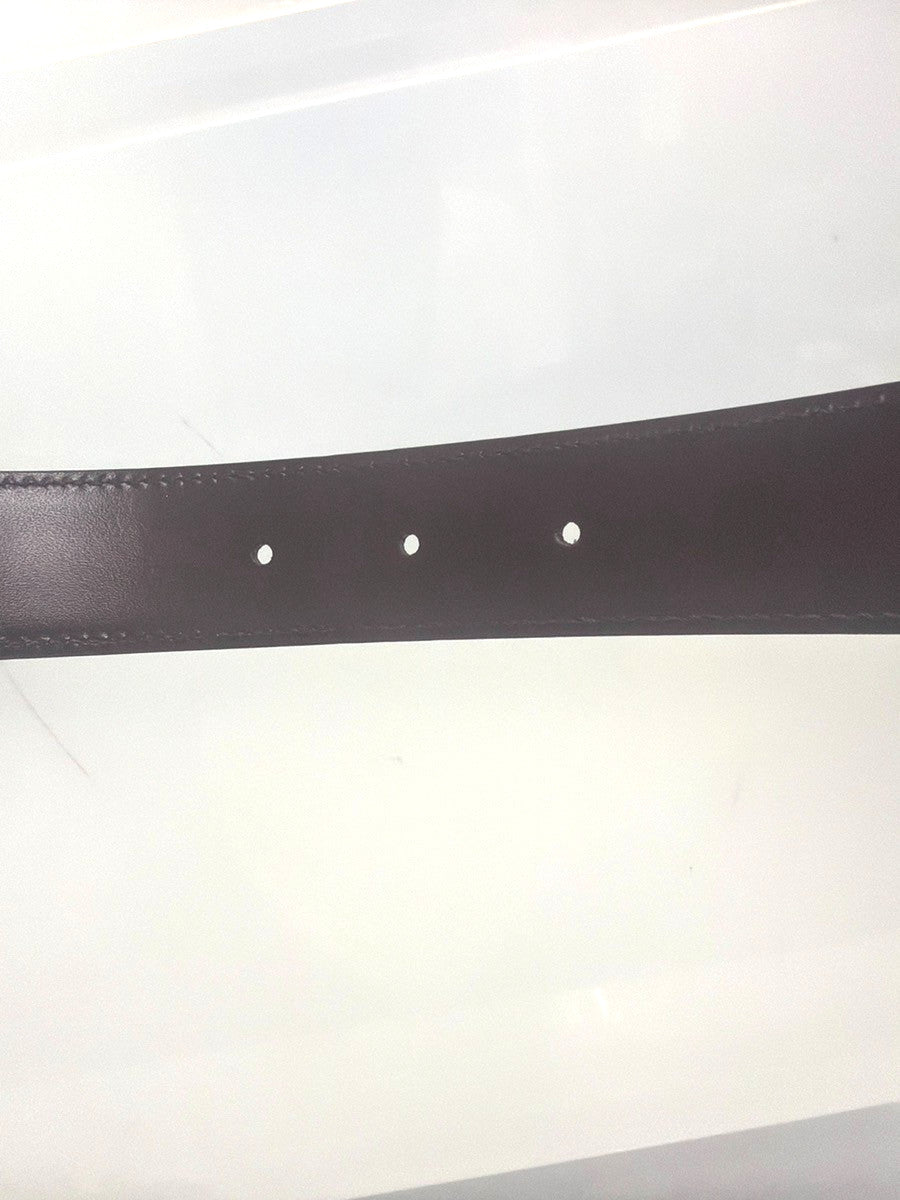 Gucci G Buckle Belt Leather, Black, Leather, Belt