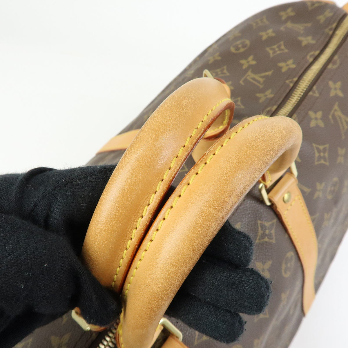 Louis Vuitton Keepall Monogram Canvas, Brown, Canvas, Travel Bag
