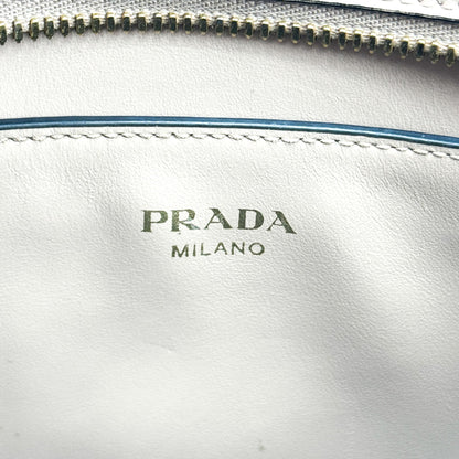 Prada Vintage Tote Leather, Beige, Leather, Tote Bag