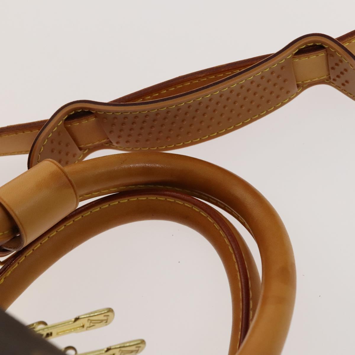 Louis Vuitton Keepall Bandouliere Bag Monogram Canvas, BROWN, CANVAS, Travel bag