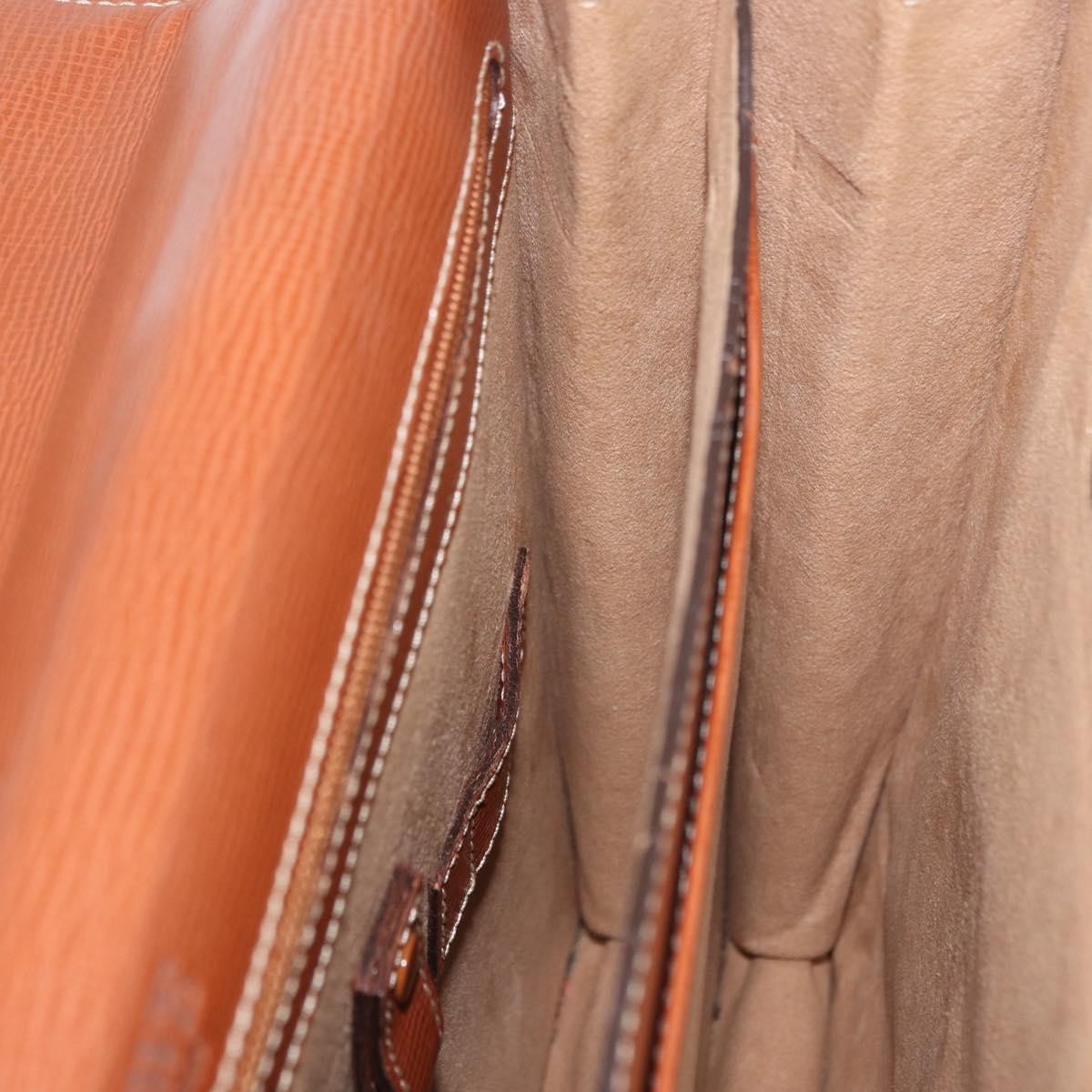 Loewe Anagram Business Leather, Brown, Leather, Briefcase