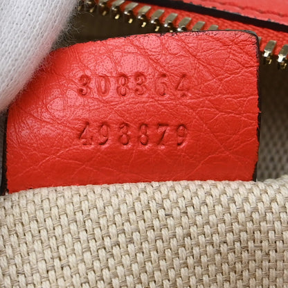 Gucci Soho Disco Leather, Pink, Leather, Shoulder Bag