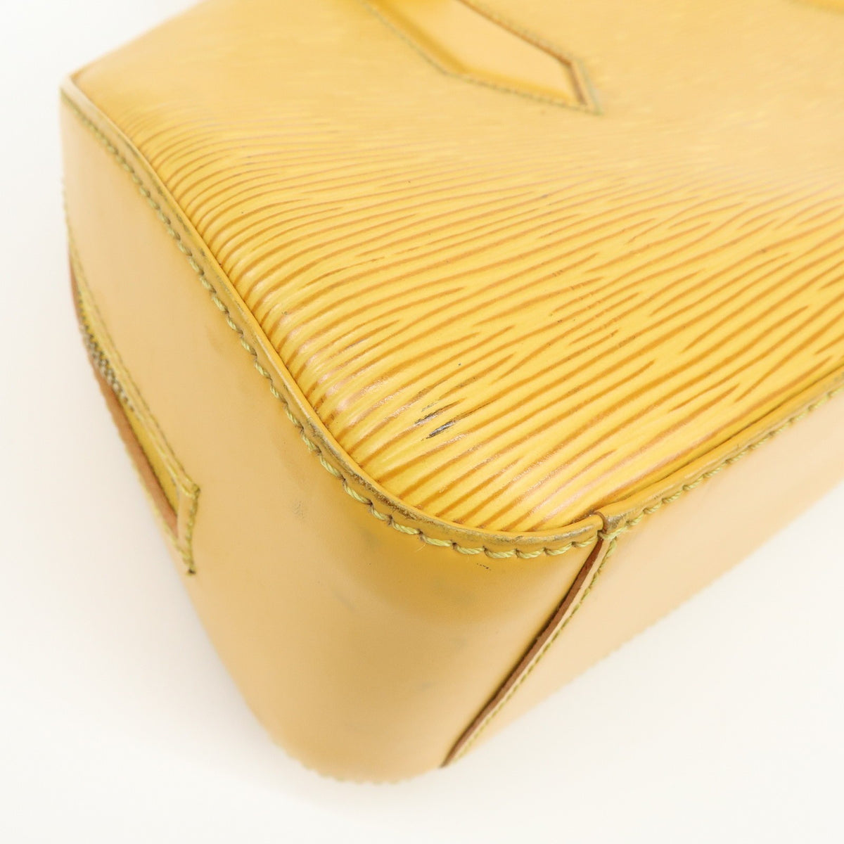 Louis Vuitton Jasmin Epi Leather, Yellow, Leather, Handbag