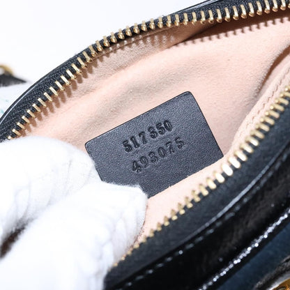 Gucci Ophidia Suede, Navy, Suede, Shoulder Bag