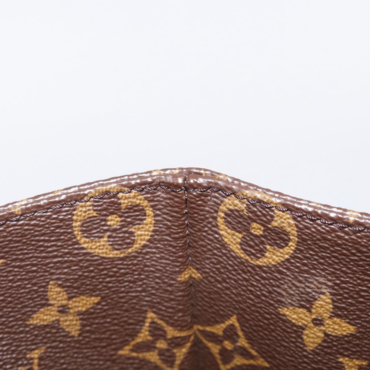 Louis Vuitton Shopping Sac Monogram Canvas, Brown, Canvas, Handbag