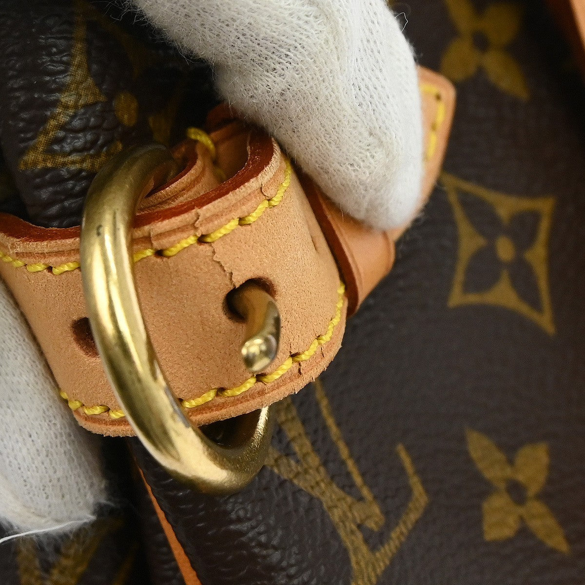 Louis Vuitton Batignolles Monogram Canvas, Brown, Canvas, Shoulder Bag
