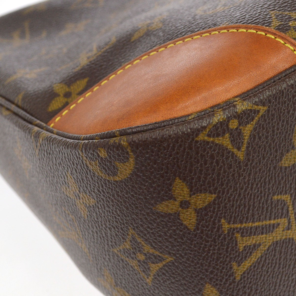 Louis Vuitton Boulogne Monogram Canvas, Brown, Canvas, Handbag