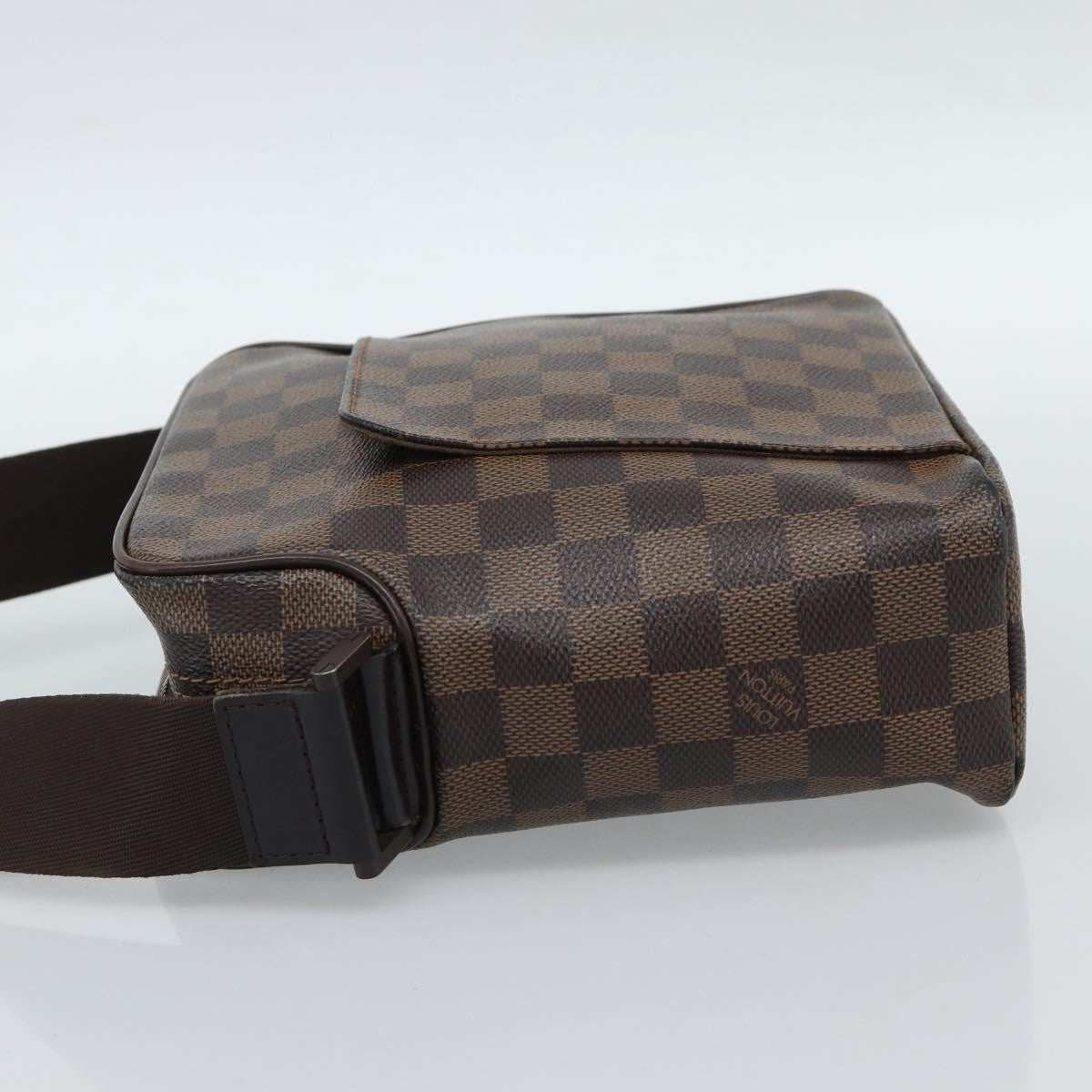 Louis Vuitton Olav Damier, Brown, Canvas, Shoulder Bag