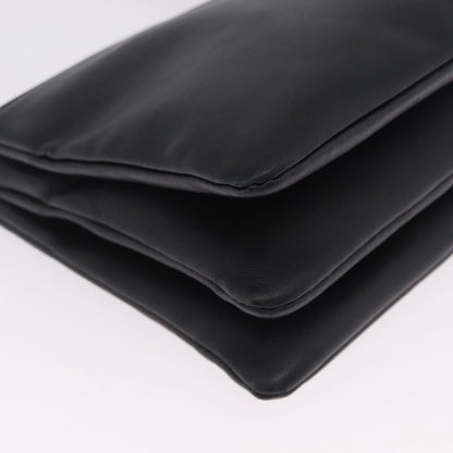 Celine Trio Leather, Black, Leather, Crossbody Bag