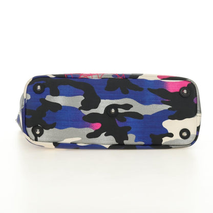 Christian Dior Open Limited Edition Anselm Reyle Camouflage Canvas, Multicolour, Canvas, Tote Bag