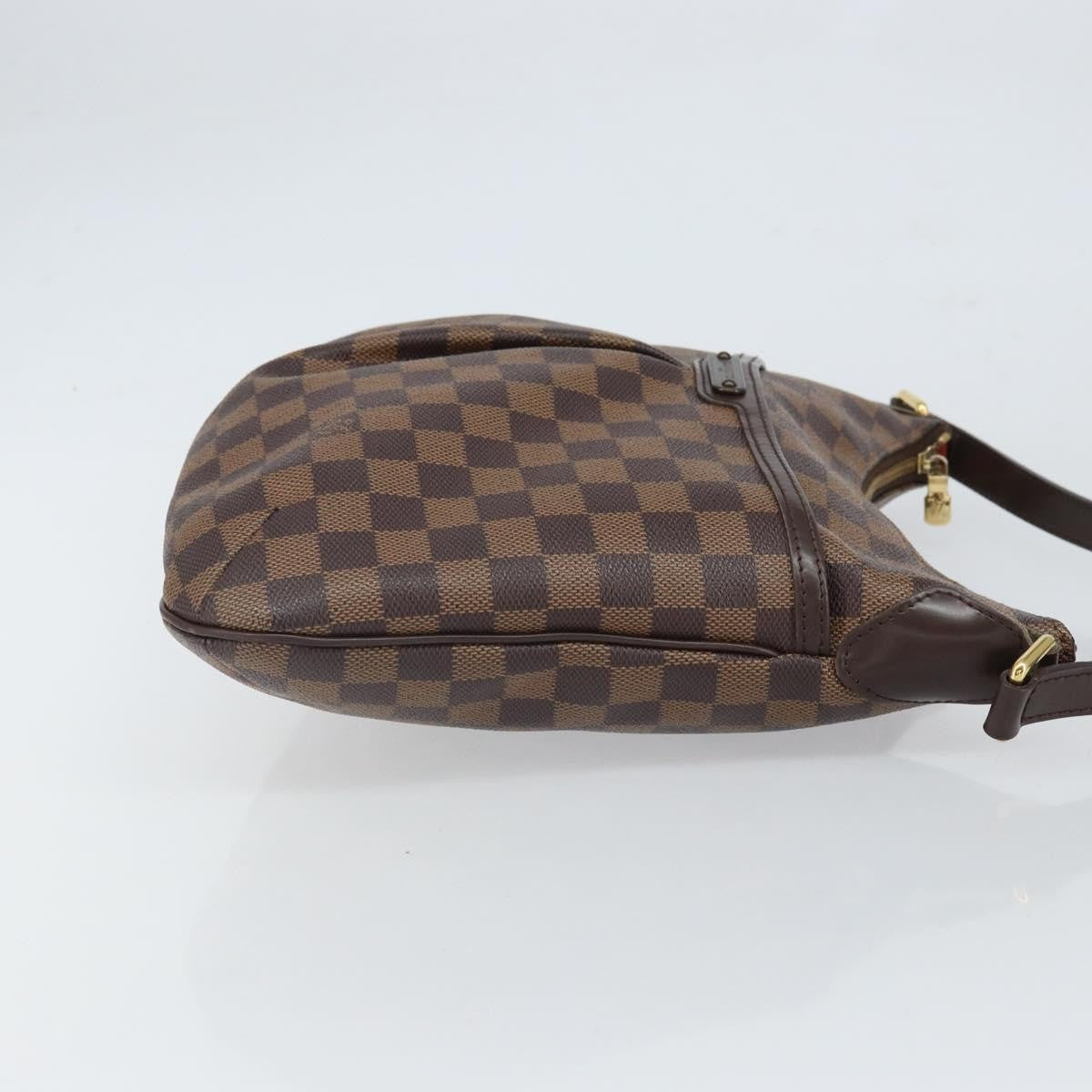 Louis Vuitton Bloomsbury Damier, Brown, Canvas, Handbag