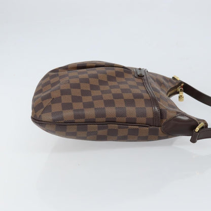 Louis Vuitton Bloomsbury Damier, Brown, Canvas, Handbag