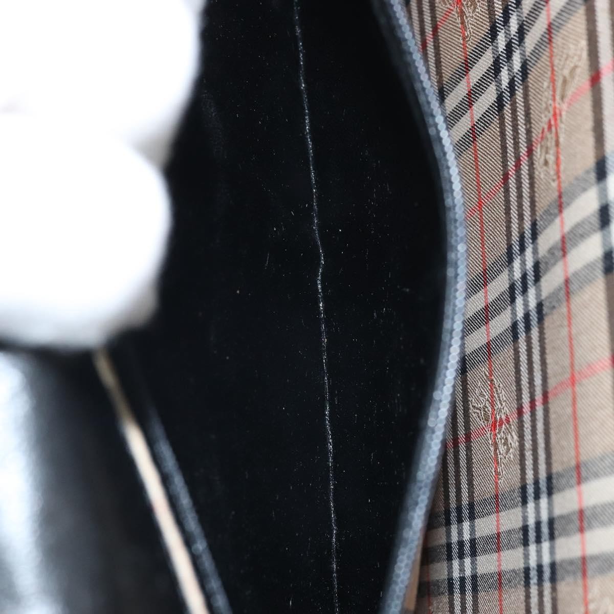 Burberry Vintage Leather, Black, Leather, Briefcase