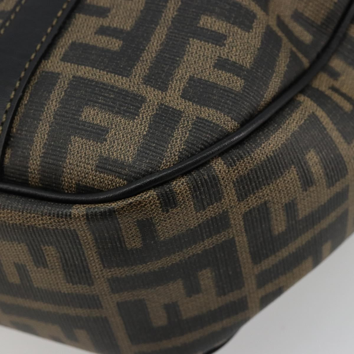 Fendi Vintage Zucca Canvas, Brown, Canvas, Tote Bag