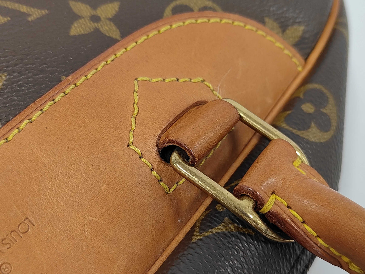 Louis Vuitton Deauville Monogram Canvas, Brown, Canvas, Handbag