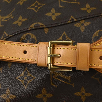Louis Vuitton Vintage Montsouris Monogram Canvas, Brown, Canvas, Backpack