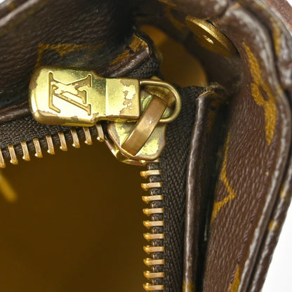 Louis Vuitton Looping Monogram Canvas, Brown, Canvas, Handbag