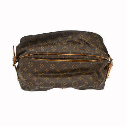 Louis Vuitton Saumur Monogram, Brown, Canvas, Shoulder Bag