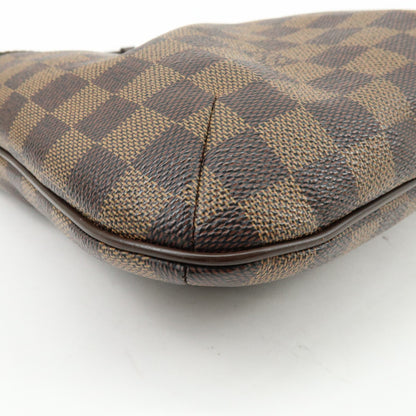 Louis Vuitton Bloomsbury Damier, Brown, Canvas, Shoulder Bag