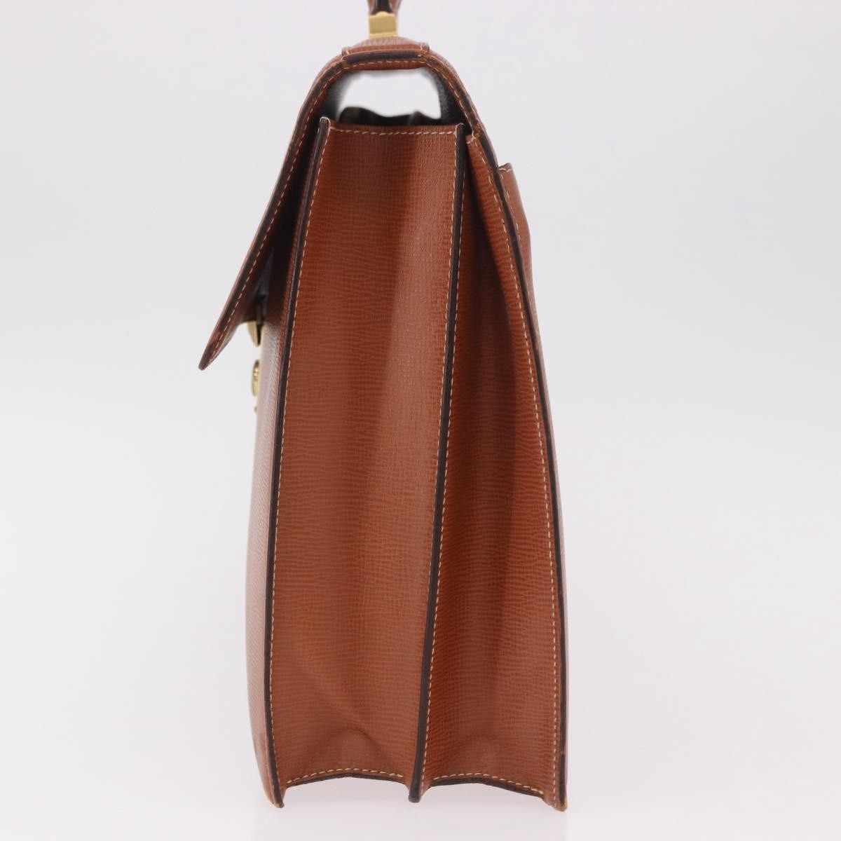 Loewe Anagram Business Leather, Brown, Leather, Briefcase