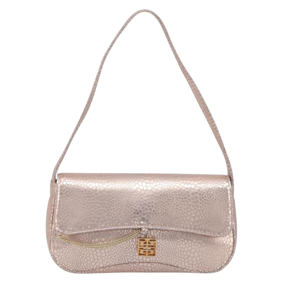 Givenchy 4G Shoulder Bag Leather, Pink, Leather, Shoulder Bag