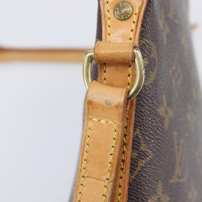 Louis Vuitton Drouot Monogram Canvas, Brown, Canvas, Shoulder Bag