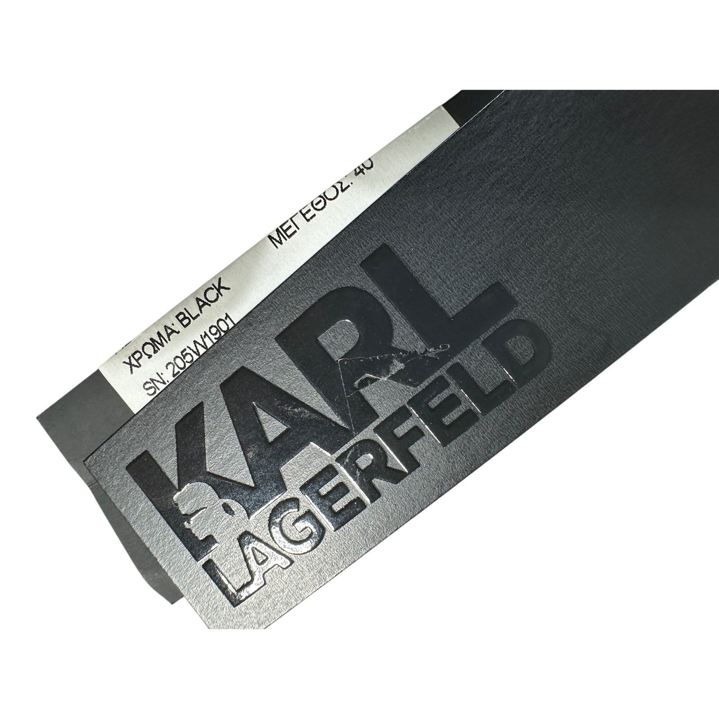 NWT KARL LAGERFELD Leather Midi Skirt