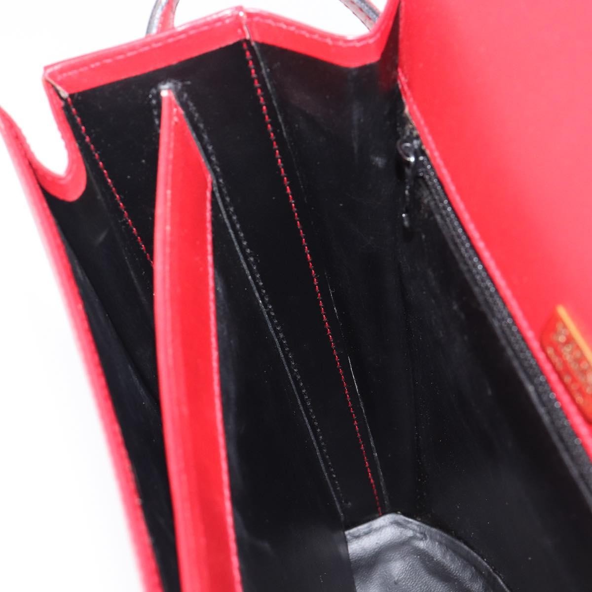 Bally Vintage Leather, Red, Leather, Shoulder Bag