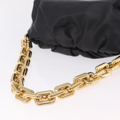 Bottega Veneta The Chain Pouch Leather, Black, Leather, Clutch