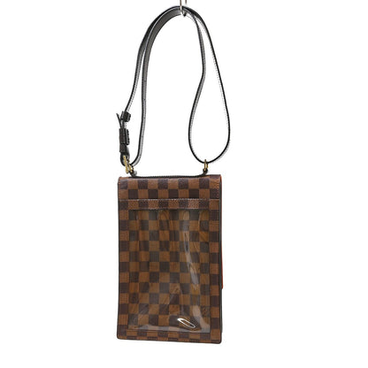 Louis Vuitton Portobello Messenger Damier Ebene, Brown, Canvas, Shoulder Bag