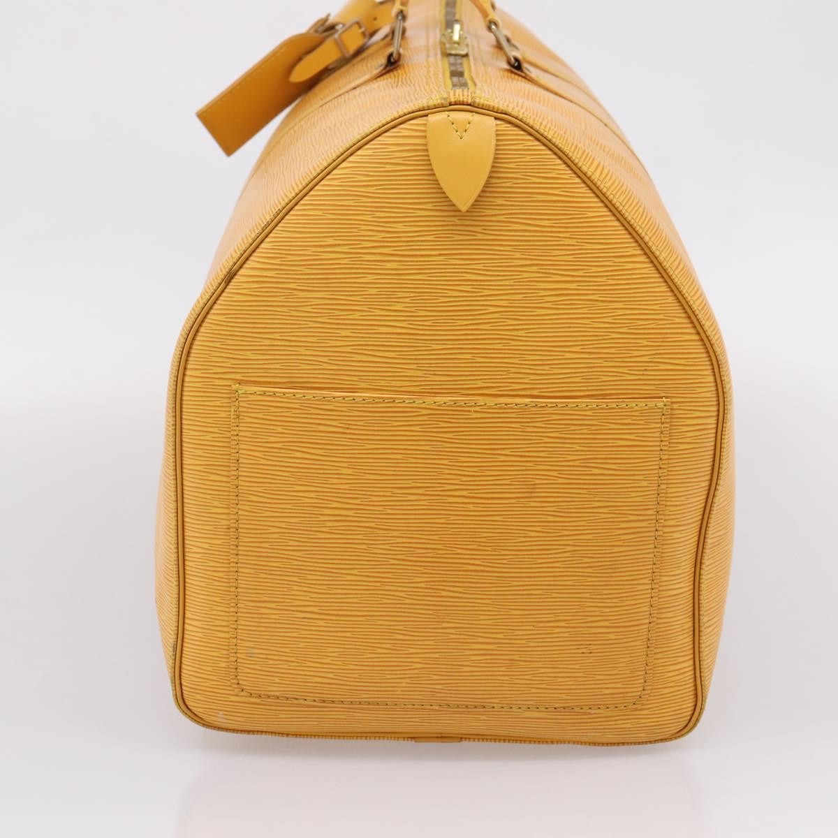 Louis Vuitton Keepall Epi Leather, Yellow, Leather, Travel Bag