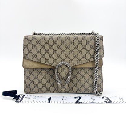 Gucci Dionysus GG Coated Canvas, Brown, Canvas, Shoulder Bag