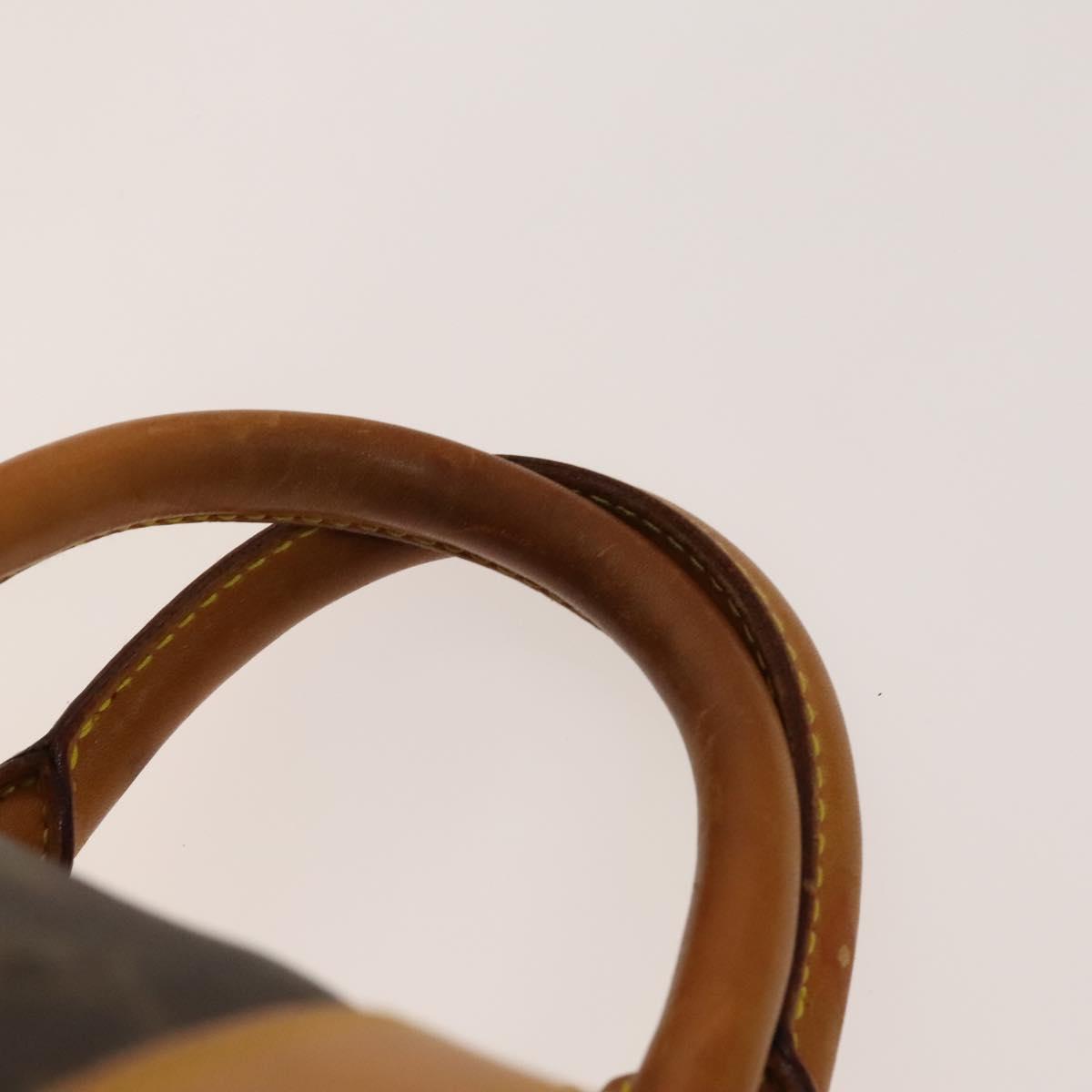 Louis Vuitton Keepall Bandouliere Bag Monogram Canvas, BROWN, CANVAS, Travel bag