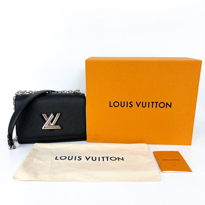 Louis Vuitton Twist Epi Leather, Black, Leather, Handbag