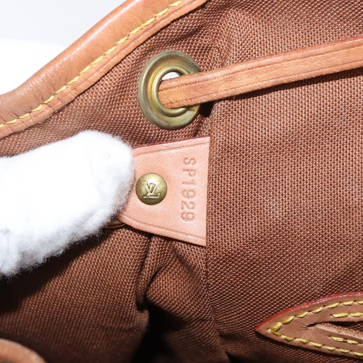 Louis Vuitton Vintage Montsouris Monogram Canvas, Brown, Canvas, Backpack