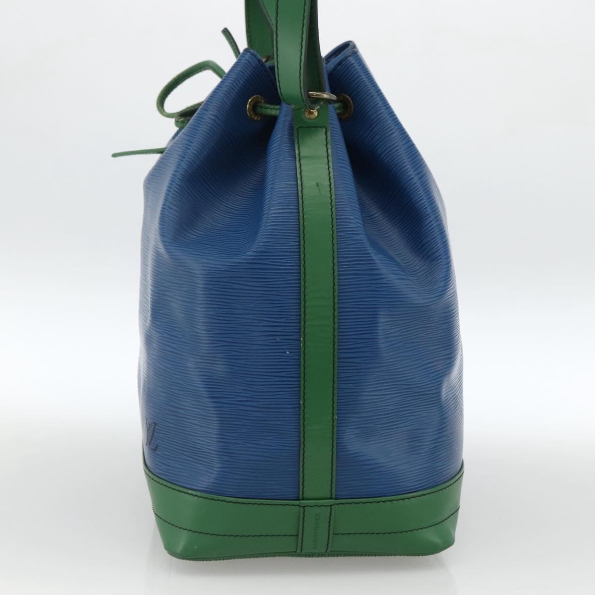 Louis Vuitton Bicolor Noe Epi Leather, Blue, Leather, Shoulder Bag