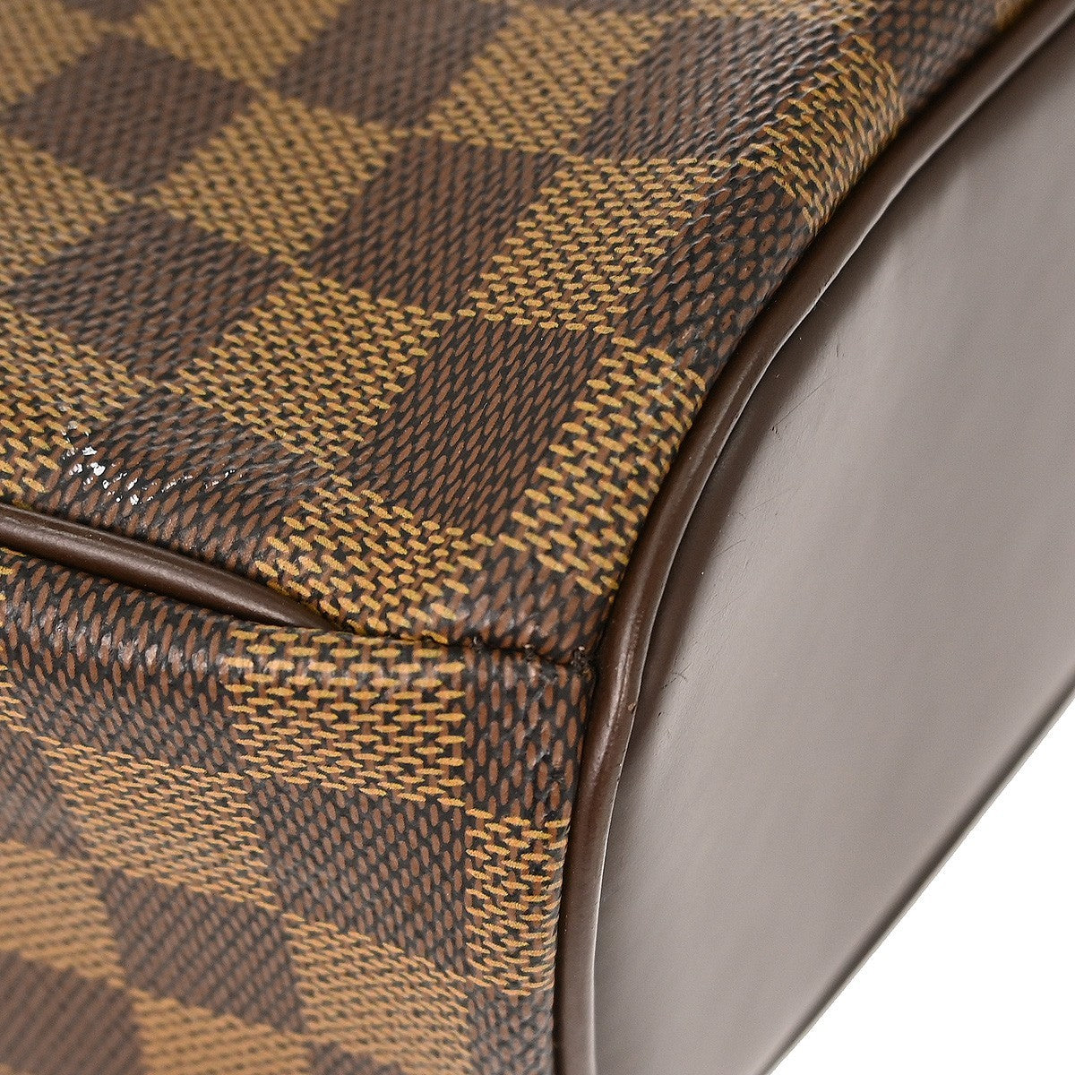Louis Vuitton Sarria Damier Ebene, Brown, Canvas, Handbag
