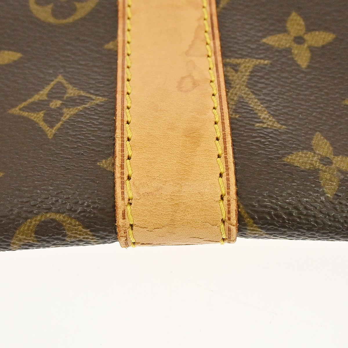 Louis Vuitton Keepall Monogram Canvas, Brown, Canvas, Travel Bag