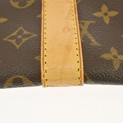 Louis Vuitton Keepall Monogram Canvas, Brown, Canvas, Travel Bag