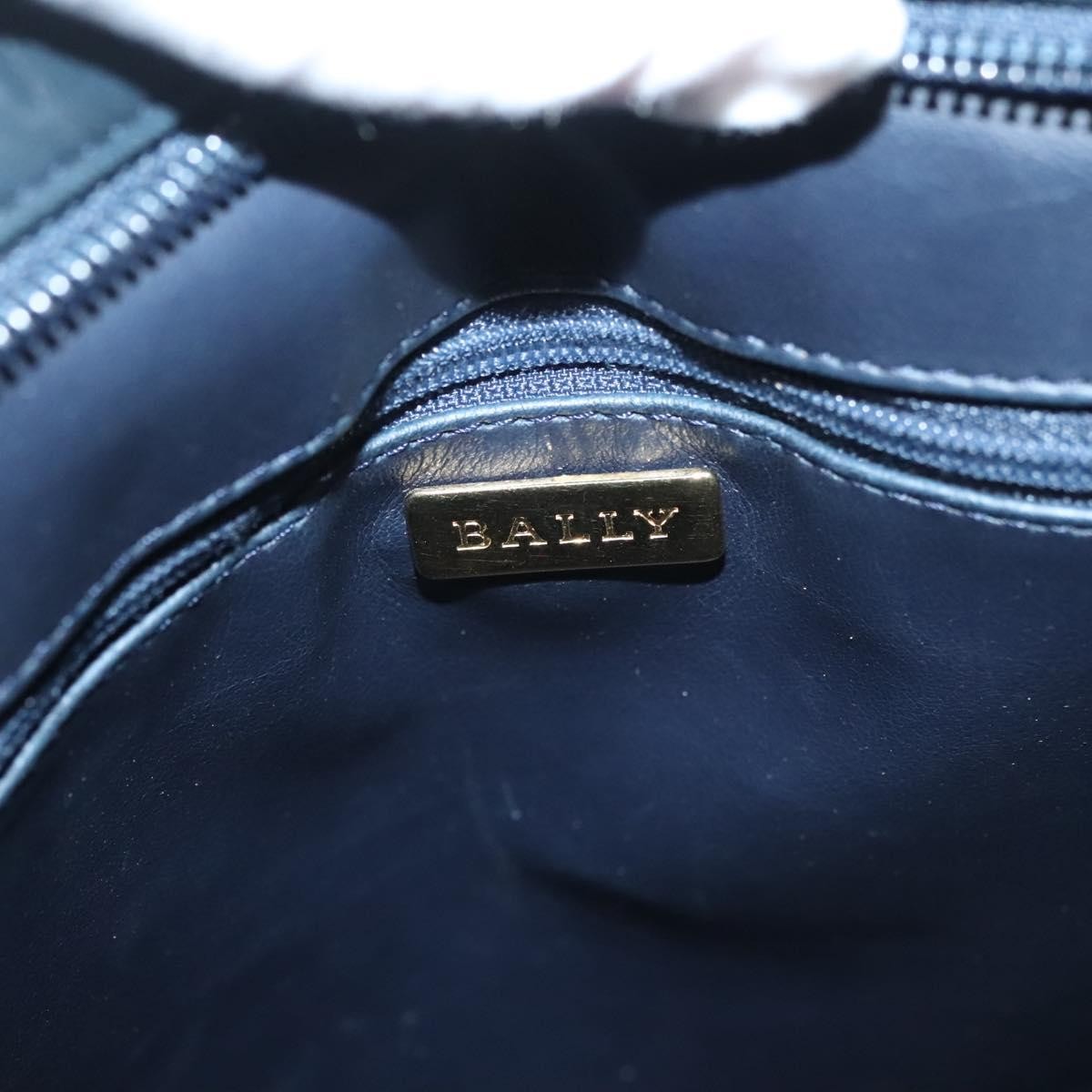 Bally Vintage Quilted leather, Black, Leather, Handbag