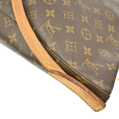 Louis Vuitton Looping Monogram Canvas, Brown, Canvas, Handbag