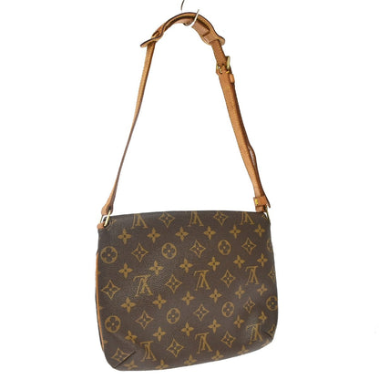 Louis Vuitton Musette Tango Monogram Canvas, Brown, Canvas, Shoulder Bag